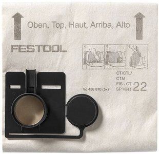 Festool мішок для фільтра FIS-CT 33 SP VLIES / 5 456871