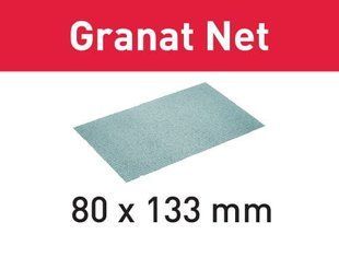 Festool Флісові абразиви STF 80x133 P100 GR NET / 50 Granat Net 203286