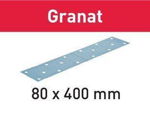 Festool Абразивні листи STF 80X400 P100 GR / 50 Granat 499631