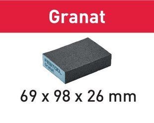 Festool Шліфувальна губка 69x98x26 60 GR / 6 Granat 201081