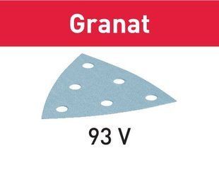 Festool Абразивний лист STF V93 / 6 P60 GR / 50 Granat 497391