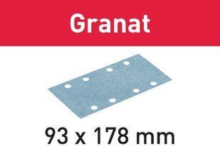 Festool Абразивні листи STF 93X178 P220 GR / 100 Granat 498939