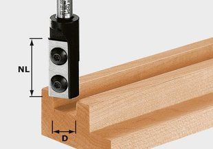 Festool HW D18 / 30 S8 різальний паз 492717